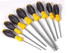 English Ball Point Hex Driver Set, #34-552