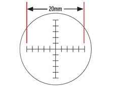 Crossline Reticle Target